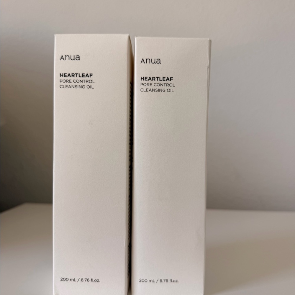 2pcsAnua Heartleaf Pore Control Cleansing Oil - Cream
